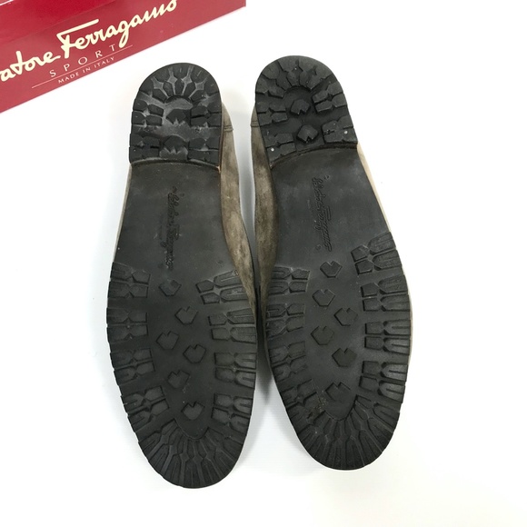 Salvatore Ferragamo Genuine Suede Loafers - Picture 5 of 9